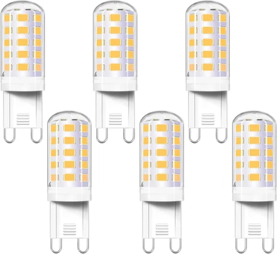 G9 LED 4W Luce Naturale 4000K, AC 230V, Equivalente Alogena G9 40W, 400LM, 360 G - Immagine 1 di 4