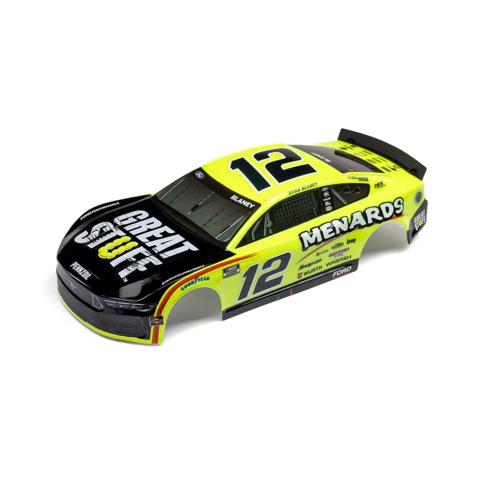 Losi LOS-1909 1:12 NASCAR Blaney #12 Menards 2024 Body - Image 1 of 1