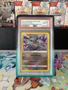 Radiant Eevee SWSH230 SWSH: Sword & Shield Promo Cards Holo PSA 10 - Picture 1 of 2