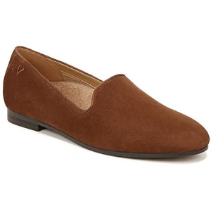 Vionic Womens Willa II Brown Suede Loafers Shoes 11 Medium (B,M) BHFO 8844 - Picture 1 of 3