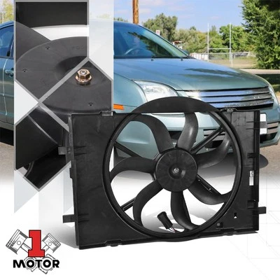 Conjunto de ventilador de refrigeración de radiador estilo OE para 06-09 Ford Fusion/Mercury Milan Foto 1 de 4