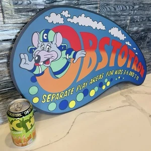 🌟Used Vintage Chuck E Cheese Sign Restaurant Americana - Picture 1 of 9