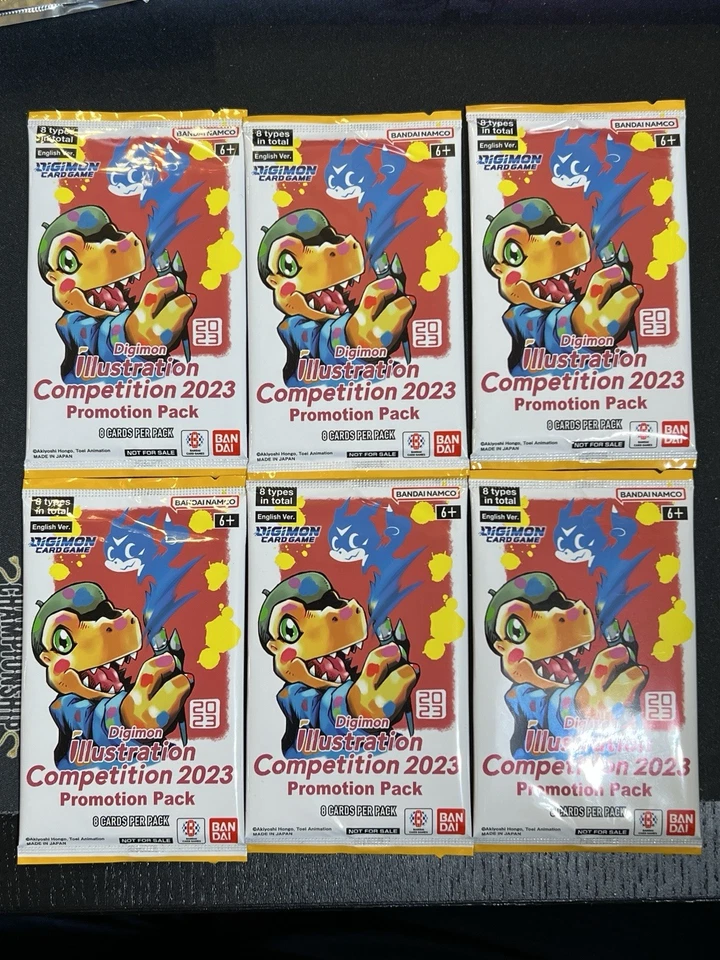 ENGLISH Digimon Card Game 2023 Illustration Competition Promotion Pack - Image 1 of 1