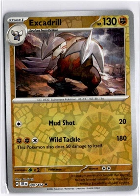 Excadrill - Uncommon SV05: Temporal Forces 086/162 NM - Image 1 of 2