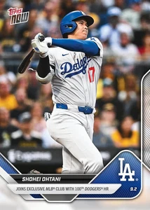Shohei Ohtani - 2025 MLB Topps NOW® - Karte 650 PR=8369 - Bild 1 von 2