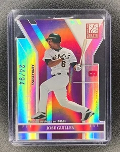 ⚾️JOSE GUILLEN 2004 Donruss Elite Aspirations #6 Angels 24/94🔥📈 - Picture 1 of 2
