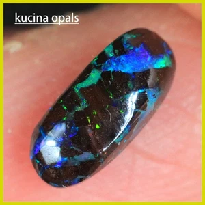 Piedra de ópalo MATRIX 0,9ct natural AUSTRALIAN YOWAH Boulder + VIDEO - Imagen 1 de 8