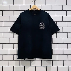 BILLIONAIRE BOYS CLUB BBC FADED HELMET SS KNIT BLACK CROP FIT - Picture 1 of 5