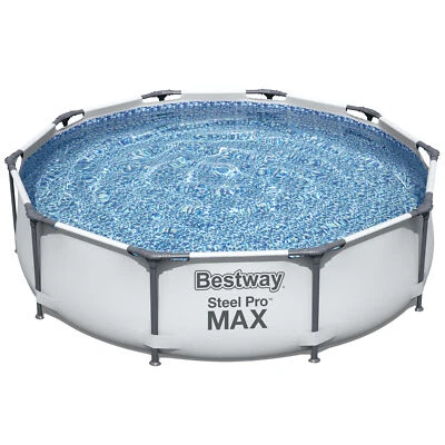Bestway Swimming Frame Pool Schwimmbad Poolfolie Gartenpool Schwimmbecken 4678 L - Bild 1 von 4