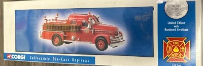 Bomba de aniversario Corgi edición limitada 1:50 US50501 fundido a presión Seagrave CPD Foto 1 de 4