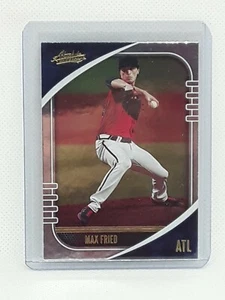Max Fried 2021 Panini Absolute Baseball - #6 - Atlanta Braves - Picture 1 of 2