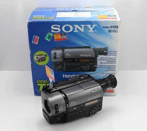 SONY HANDYCAM CCD-TR511E CAMCORDER BOXED VIDEO-8 XR VIDEO ANALOGUE 8MM / HI-8 - Picture 1 of 4