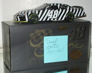 2007 RCCA JIMMIE JOHNSON #48 LOWE'S TRACK TESTED DUAL AUTOGRAPHED ELITE CAR#254 - Picture 1 of 14