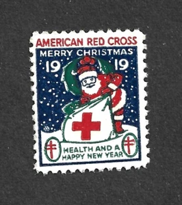 US 1919 Christmas Seal WX24 AMERICAN RED CROSS Mint NH OG Single - Picture 1 of 1