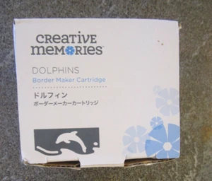 Creative Memories DOLPHINS Border Maker Cartridge Punch BMC 2023 NEW - Picture 1 of 3
