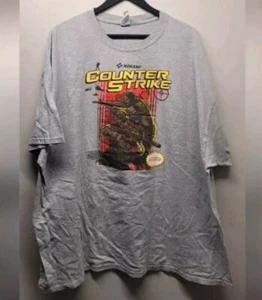Vintage Y2k Bootleg Counter Strike Tee Konami notindendo 3XL mens - Picture 1 of 9