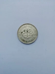 1941 3d Threepence Three Pence 50% Silver George VI - circulated - Picture 1 of 2