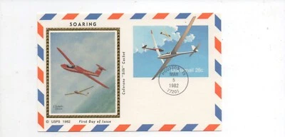 United States FDC entire Colorano silk cachet UXC20 - Image 1 of 2