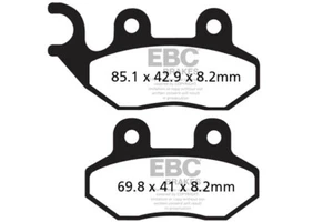 EBC FA264HH BRAKE PAD FA-HH SERIES SINTERED METAL ZERO X ZF2 TRAIL 2010 - Foto 1 di 1