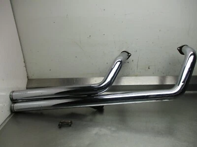 2006 Honda Shadow Spirit 750 Exhaust Muffler 18320-MCR-D01 18310-MCR-A01  - Image 1 of 4