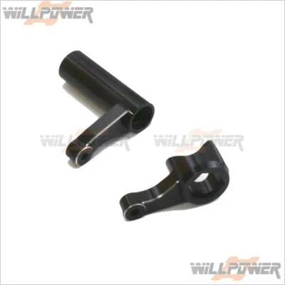 Alum. Servo Saver Tube Arm #X3S-44A (RC-WillPower) HongNor X3 Series - Image 1 of 2