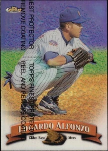 1998 Topps Finest Refractor #101 - Edgardo Alfonzo - Picture 1 of 4