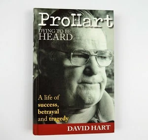 Pro Hart Dying to be Heard by David Hart SIGNED COPY hardcover Australian Art - Picture 1 of 5