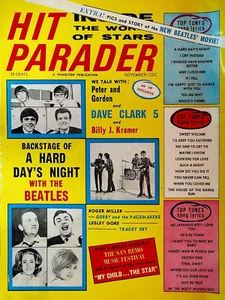 Hit Parader Magazine November 1964 The Beatles Dave Clark 5 Lesley Gore - Picture 1 of 2