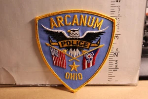 police patch ARCANUM POLICE OHIO - Bild 1 von 1