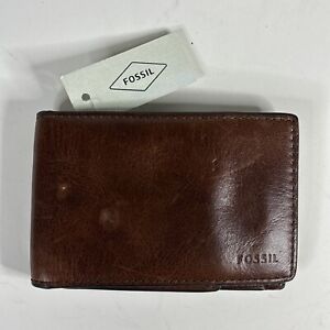 Fossil Andrew Front Pocket Bifold, Cognac ML4391222