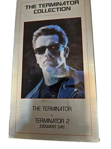 The TERMINATOR COLLECTION / Terminator 2 Judgement Day VHS 2 Piece Set - Picture 1 of 3