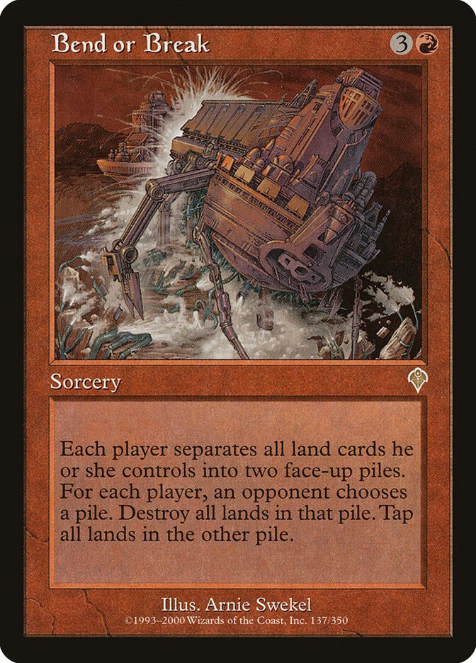 MTG Bend or Break  - Invasion #137 - Image 1 of 1