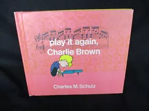 Play It Again Charlie Brown-Charles Schulz-HC-First Printing-1971 by World Publ - Imagen 1 de 1