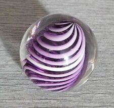 Alte Glasmurmel Murmel Marble Klicker gestrudeltes Glas 5,2 cm (52mm)