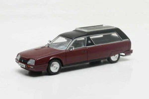 Citroen Cx Heuliez Hearse 1986 Maroon Matrix Mx10304-041 1/43 Resin - Picture 1 of 6