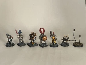 Assorted Warhammer 40K and OOP Metal RARE Well Painted Scout Lizardman Knights - Picture 1 of 4