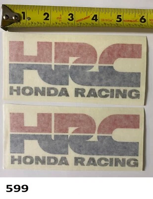 2! Pegatina HRC HONDA AHRMA VMX vintage CR CRF 125 250 360 400 500 MX con licencia  Foto 1 de 4