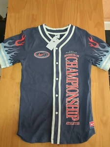 Nike Championship Button Up Jersey Top Blue Men's Large L DV9642 NWT New - Picture 1 of 3
