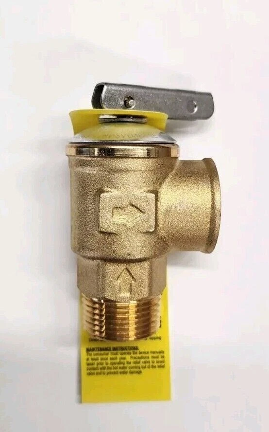 Tankless Water Heater- T&P Relief Valve- 3/4" 150psi/205,000 BTU/ Rated @ 210° - Image 1 of 1