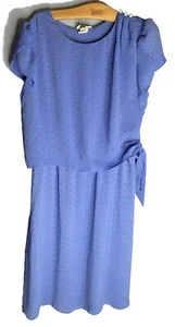 Vintage dress - Jenny dress - Red White and Blue dress - 1980's - Size 14 - Picture 1 of 8