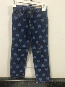 Arizona Jeans Girls Adjustable Waist Denim Size 4y (34-38Lbs) NWT (8-YW-411) - Picture 1 of 6
