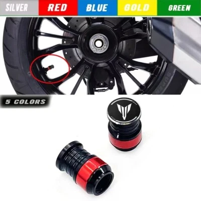 NEW Motorcycle Wheel Tire Valve Caps CNC Airtight Covers For Yamaha MT07 MT09 - Image 1 of 4