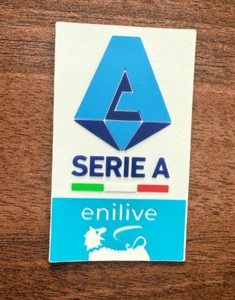 Serie A Scudetto 2025-2026 Silikon Bügelbild Spielergröße Patch Badge - Bild 1 von 1