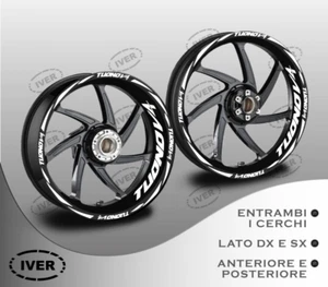 Adesivi cerchi moto aprilia tuono v4 bianchi - Bild 1 von 3