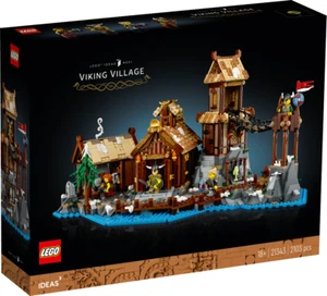 LEGO IDEAS (21343) - Pueblo Vikingo | Viking Village - Nuevo/EMBALAJE ORIGINAL - Huellas de almacenamiento - Imagen 1 de 3