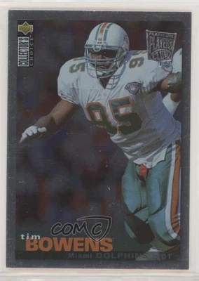 1995 Upper Deck Collector's Choice Platinum Players Club Tim Bowens #249 - Image 1 of 2