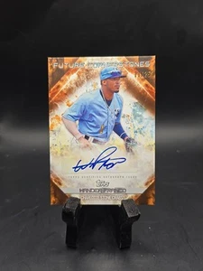 Wander Franco 2020 Topps Pro Debut FCA-WF Orange Future Cornerstones Auto #D/25 - Bild 1 von 2