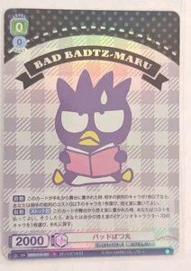 Bad Badtz-Maru SRIO/01B-027 R Sanrio Characters Weiss Schwarz Japanese NM - Picture 1 of 1