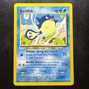 Pokemon Neo Revelation Qwilfish Unlimited Common 49/64 - Bild 1 von 3