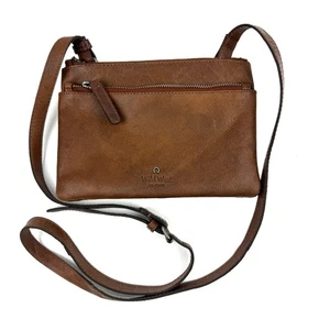 Bolso Bandolera Wild West Los Angeles Bolso Cuero Marrón Castaño - Imagen 1 de 14